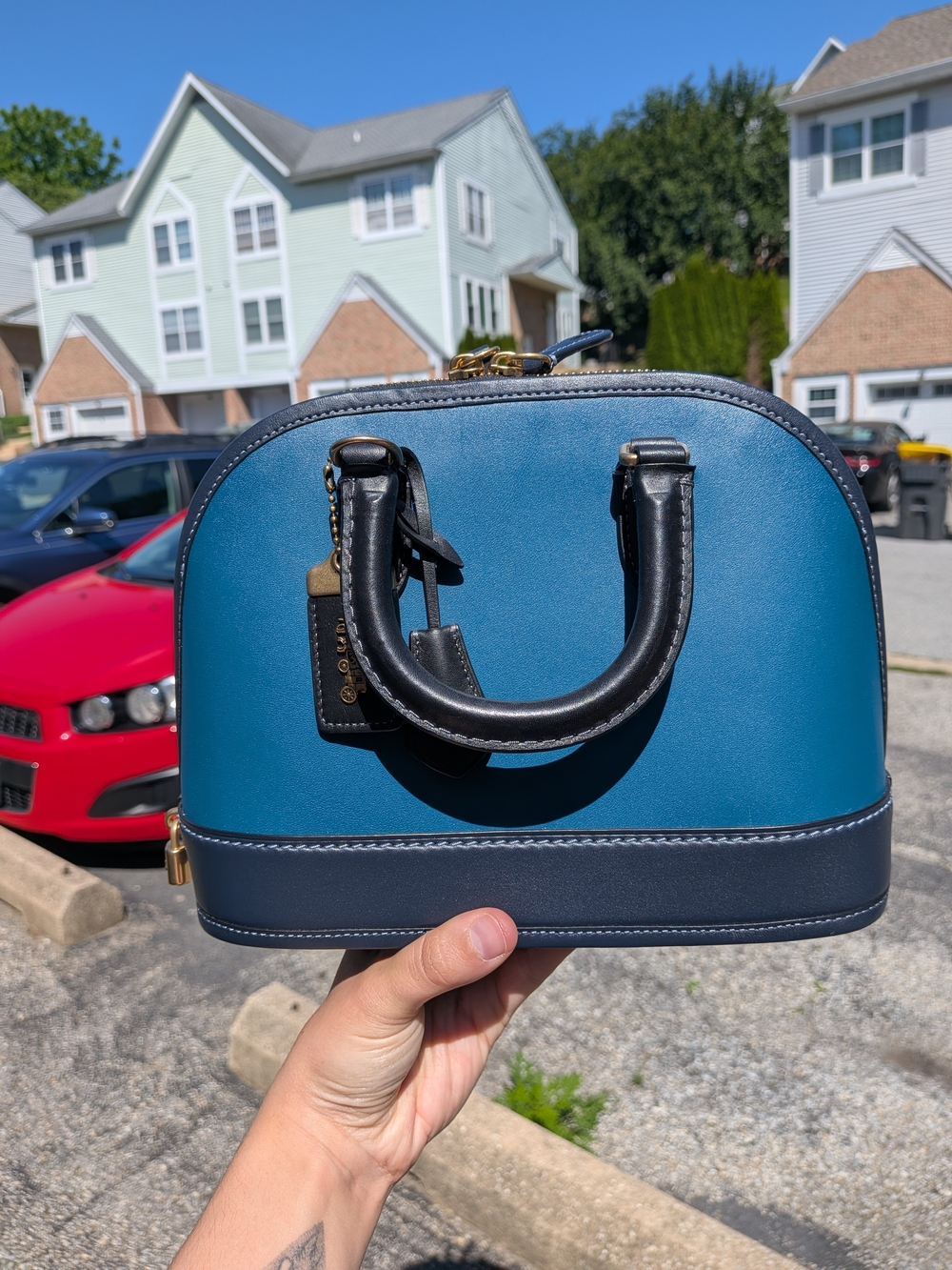 Coach Revel Bag With Crossbody Strap - Picture 8 of 14